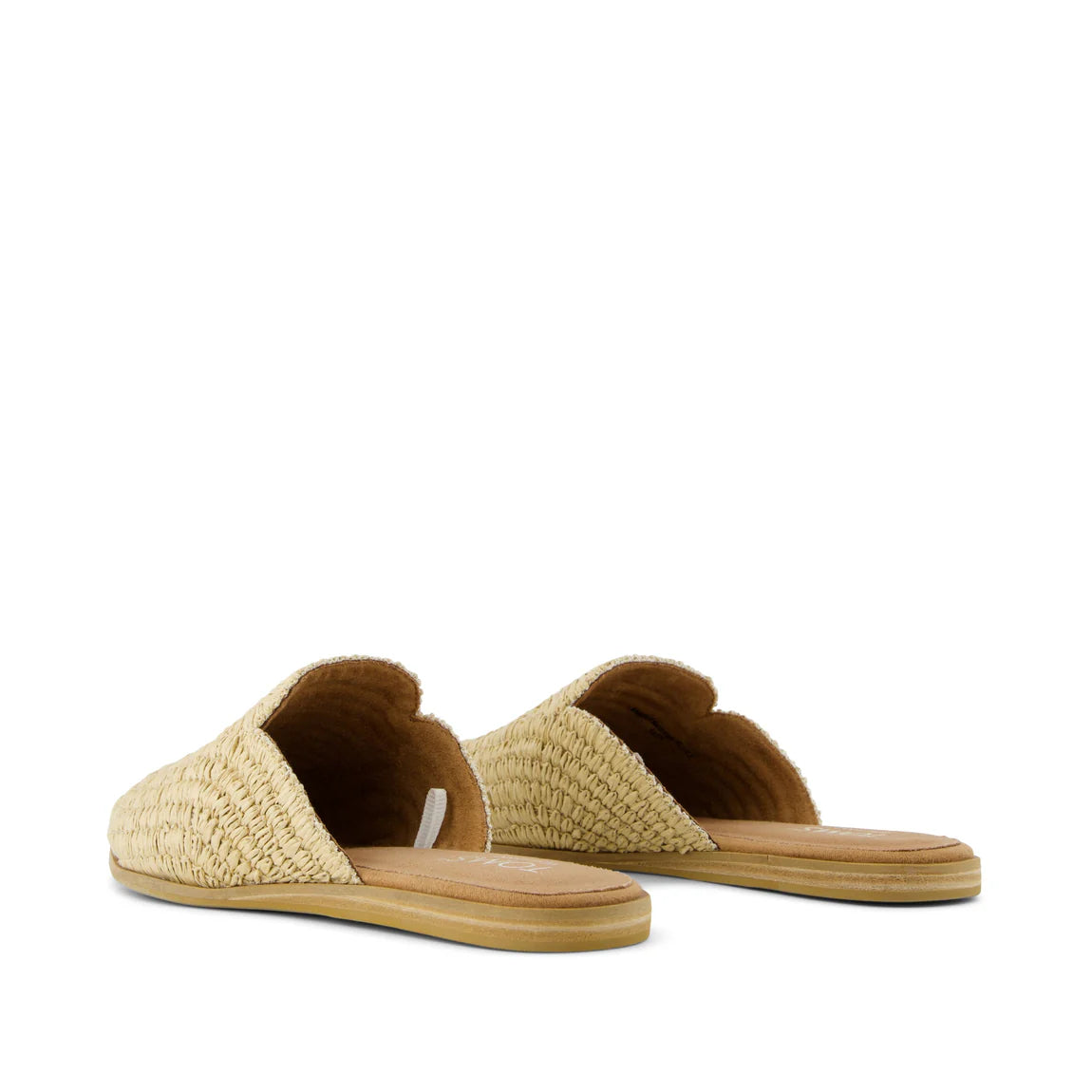 Jade Flats - Almond Raffia