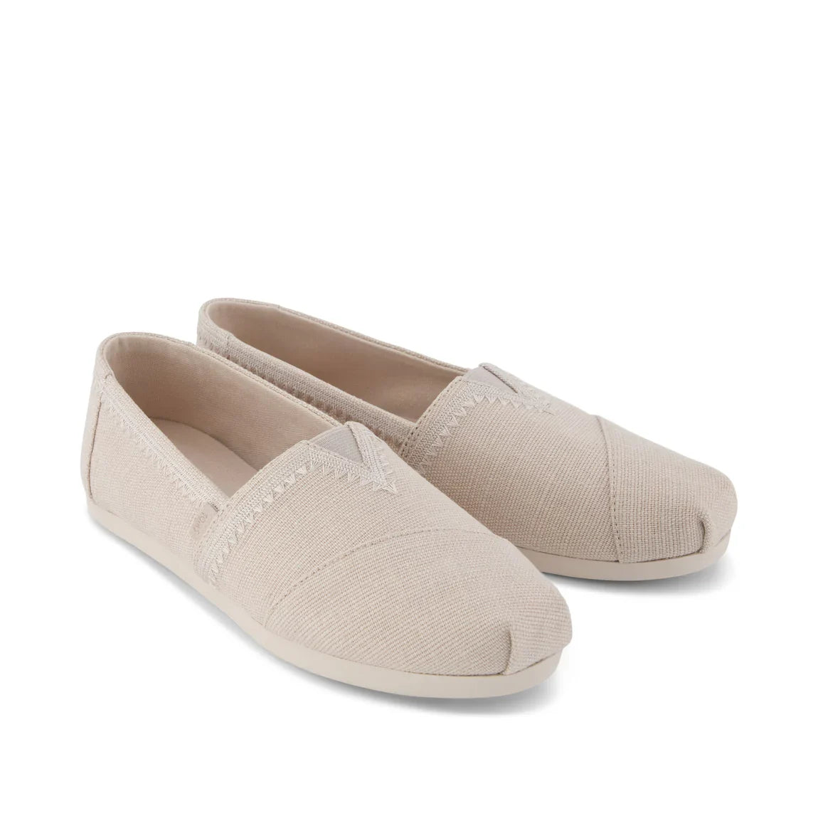 Women's Classic Alpargata | Soft Grey Heritage Canvas Emroidery