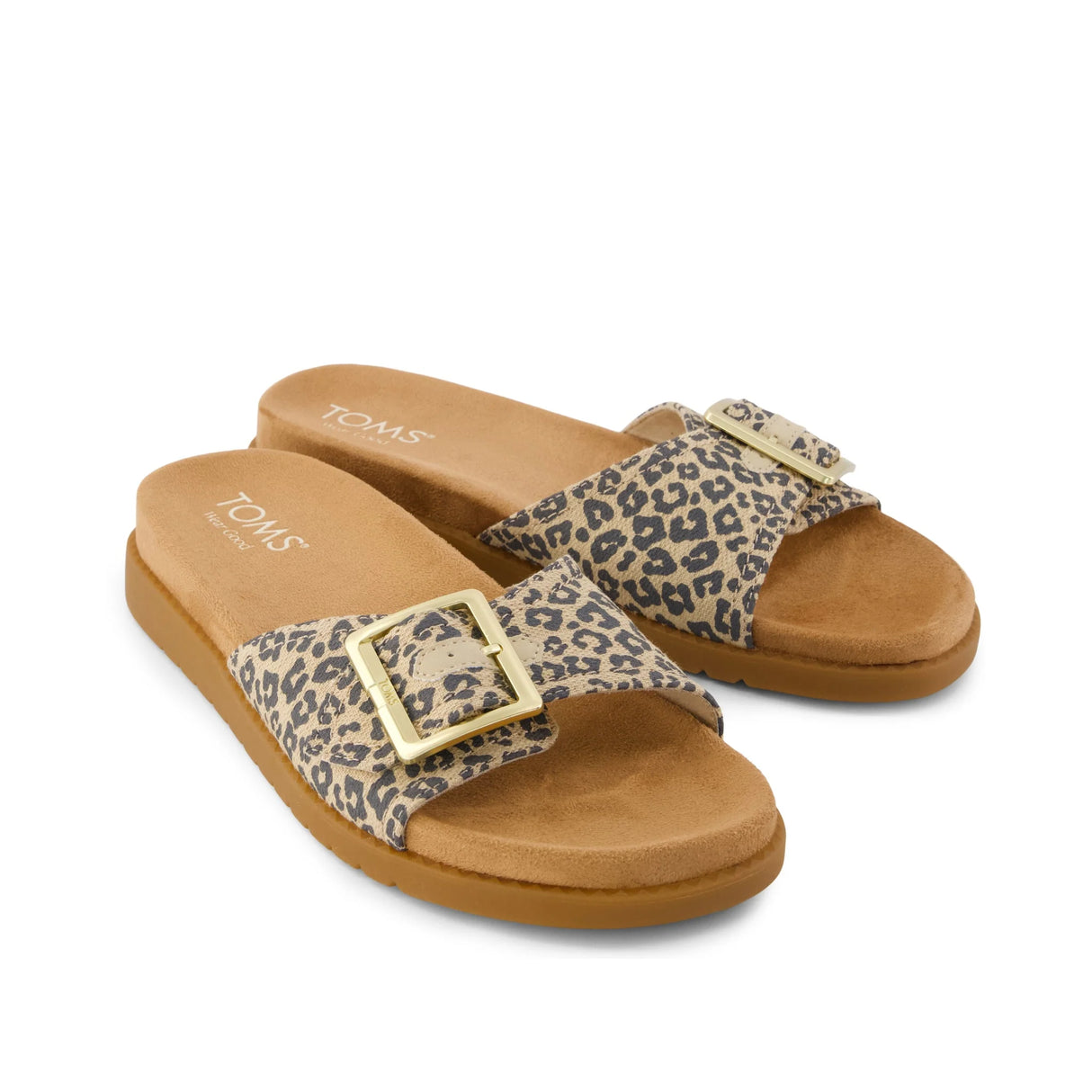 Marin Slide Sandal | Leopard Print