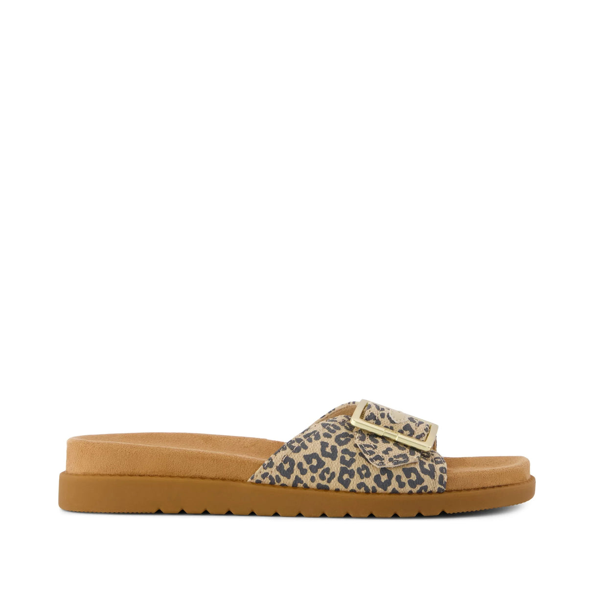 Marin Slide Sandal | Leopard Print