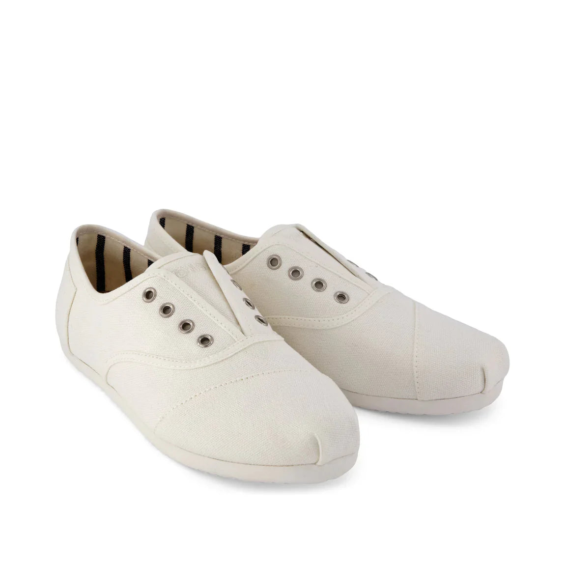 Women's Cordones Plus Sneaker | White Canvas