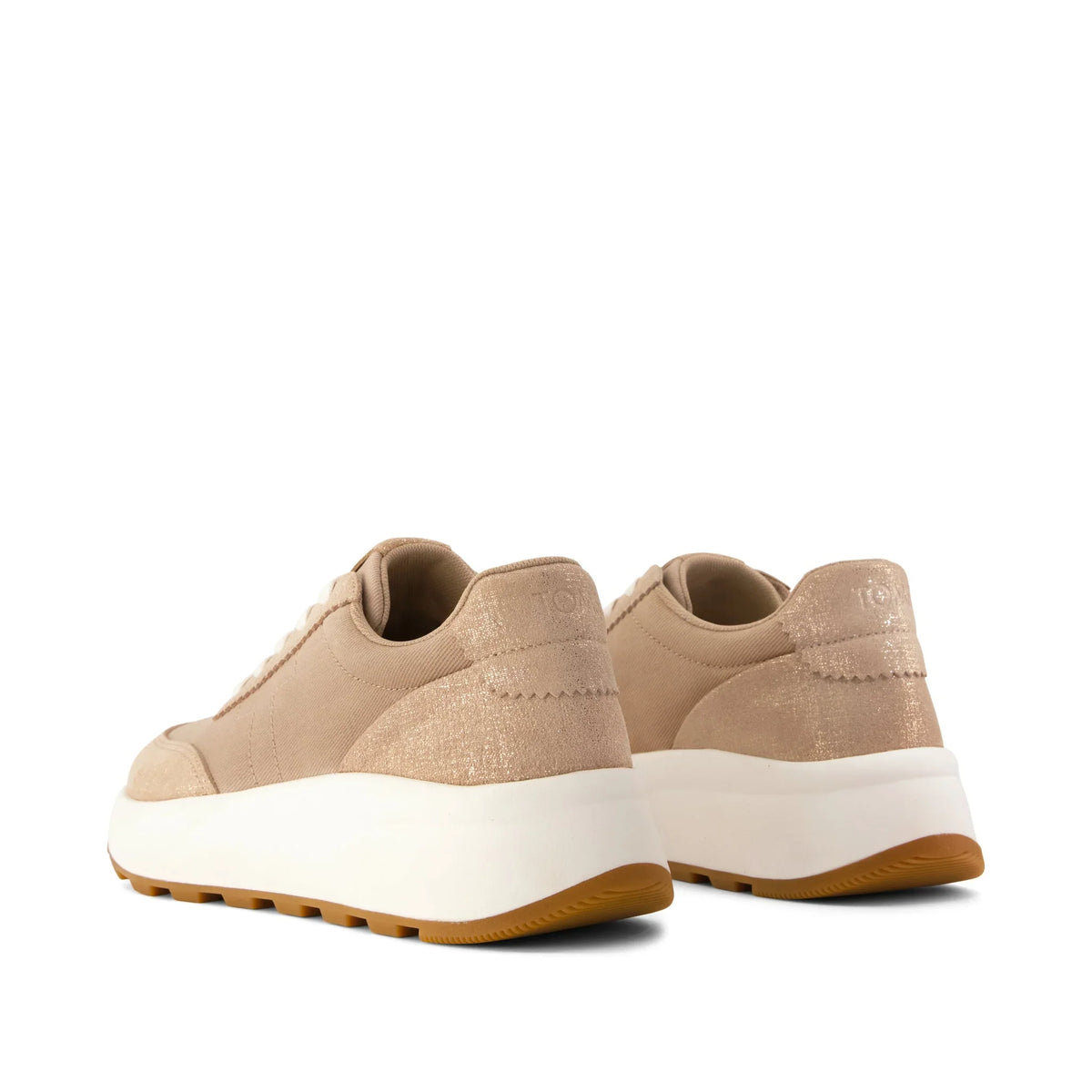 Women's TRVL Lite Wedge Sneaker | Taupe Vintage Twill