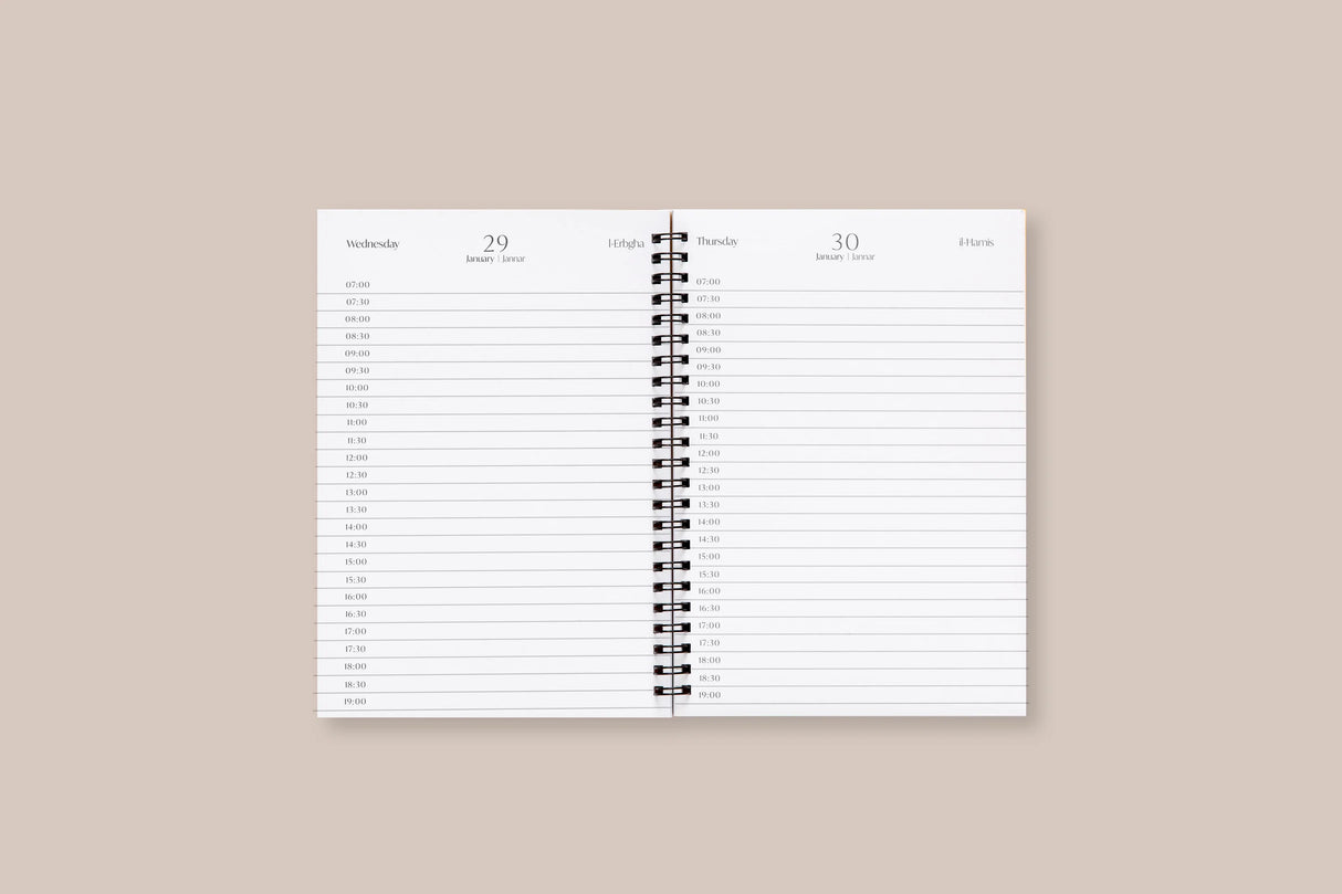 2026 Spiral Diary Iswed