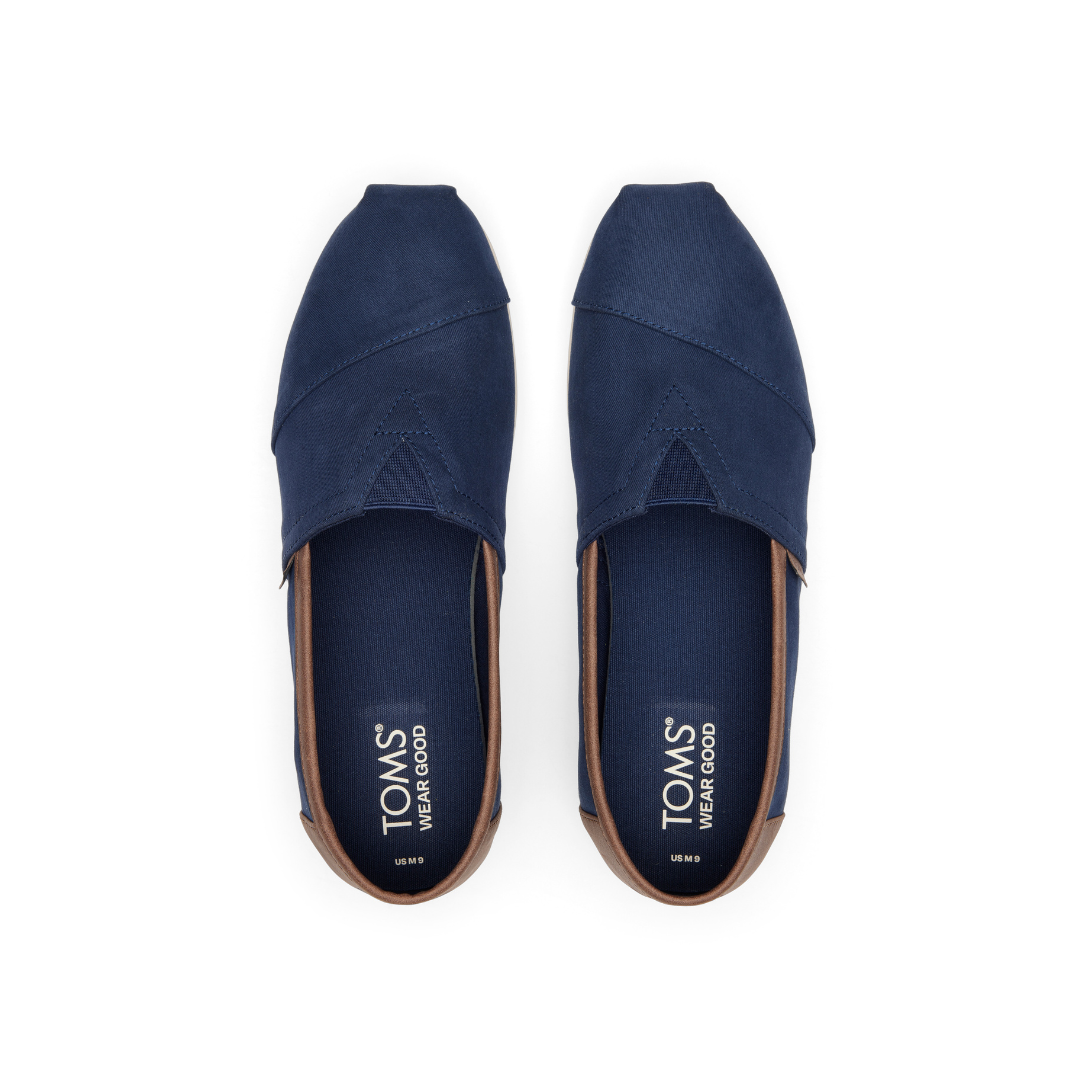 Alpargata - Brushed Twill Tan Synthetic Trim