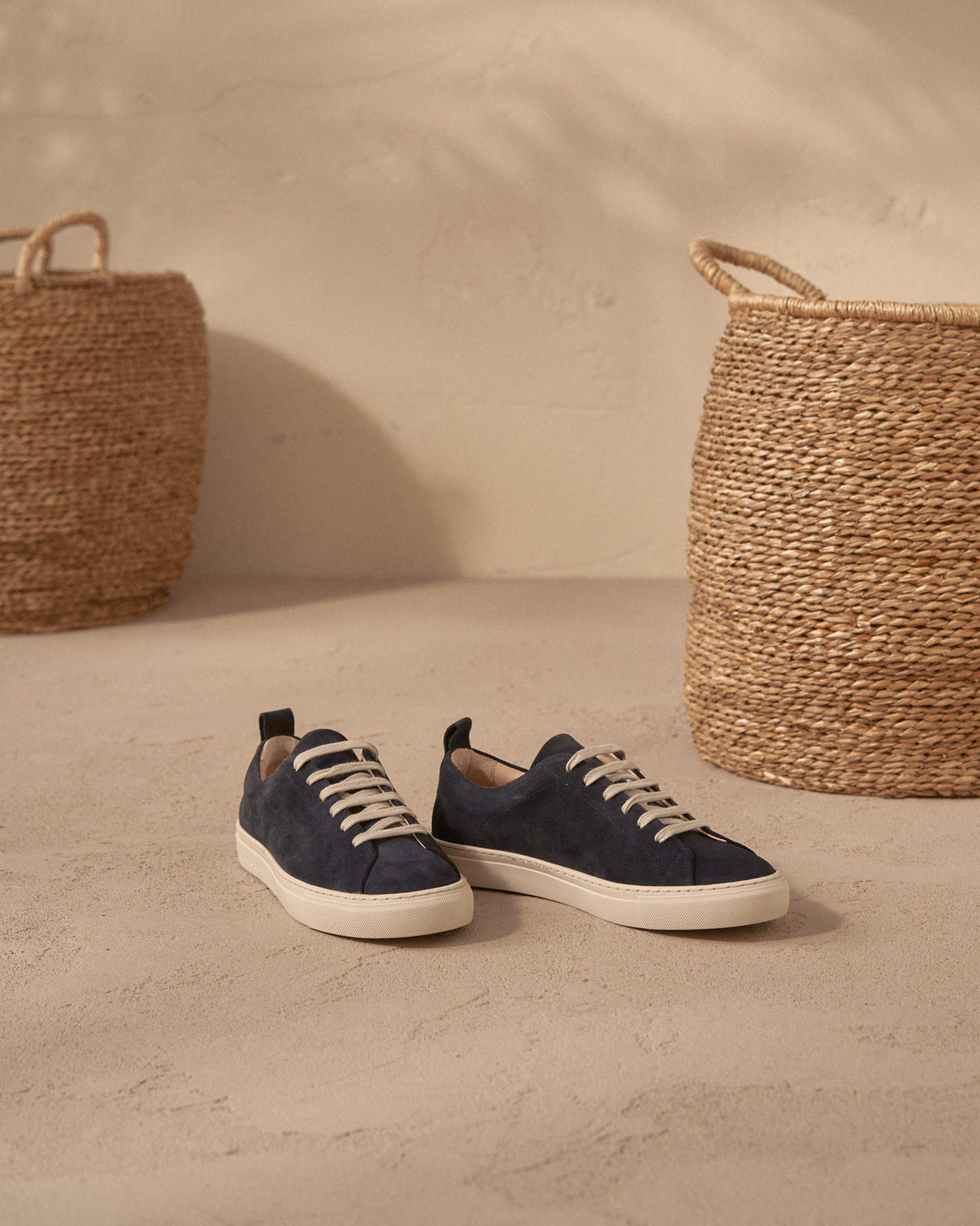 Suede Sneakers Hamptons - Patriot Blue