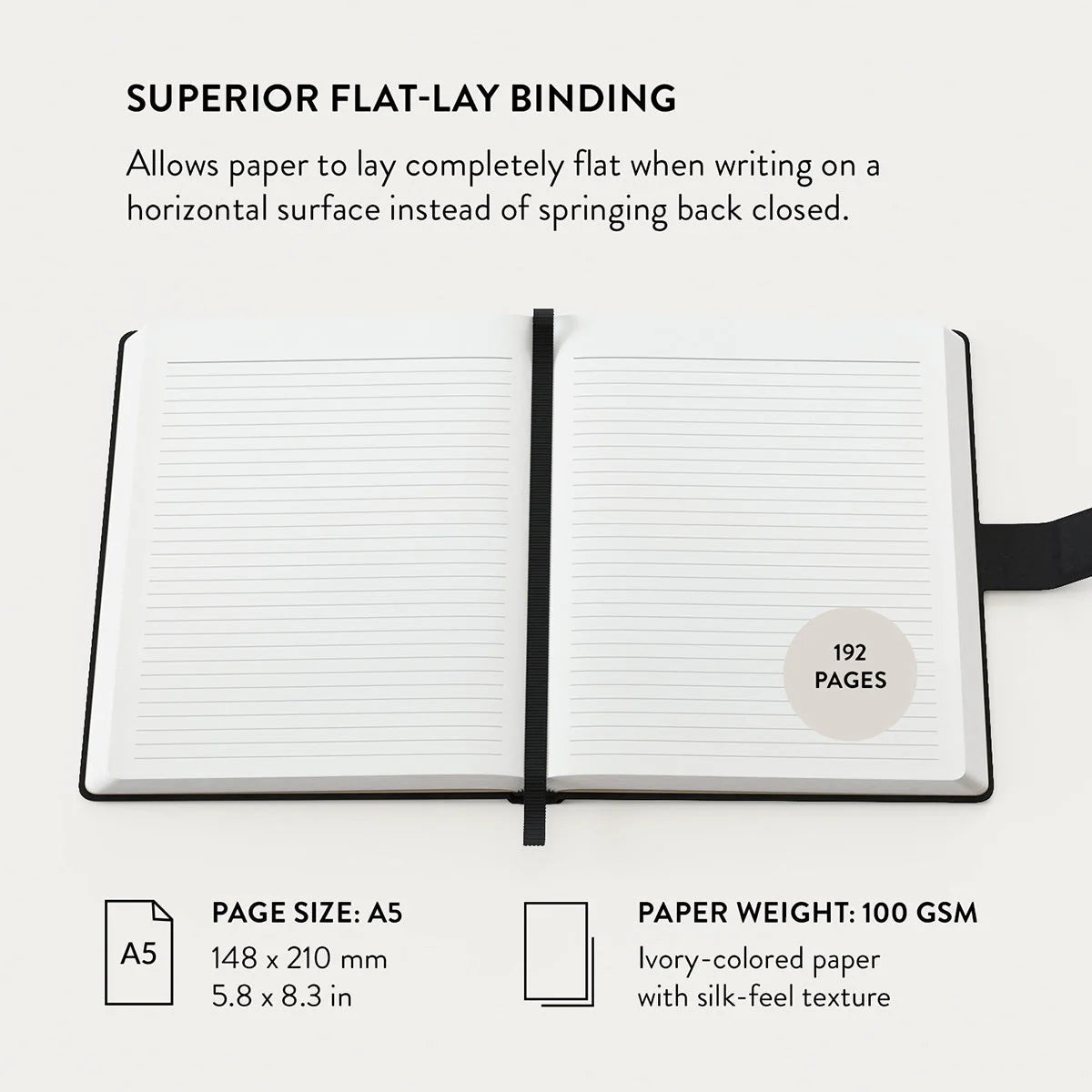 Burga Old Money Lined Notebook