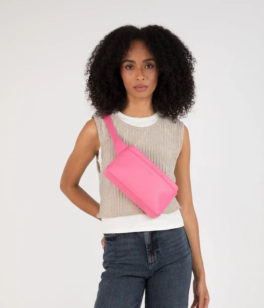 GOR Vegan Belt Bag - Purity Rosebud