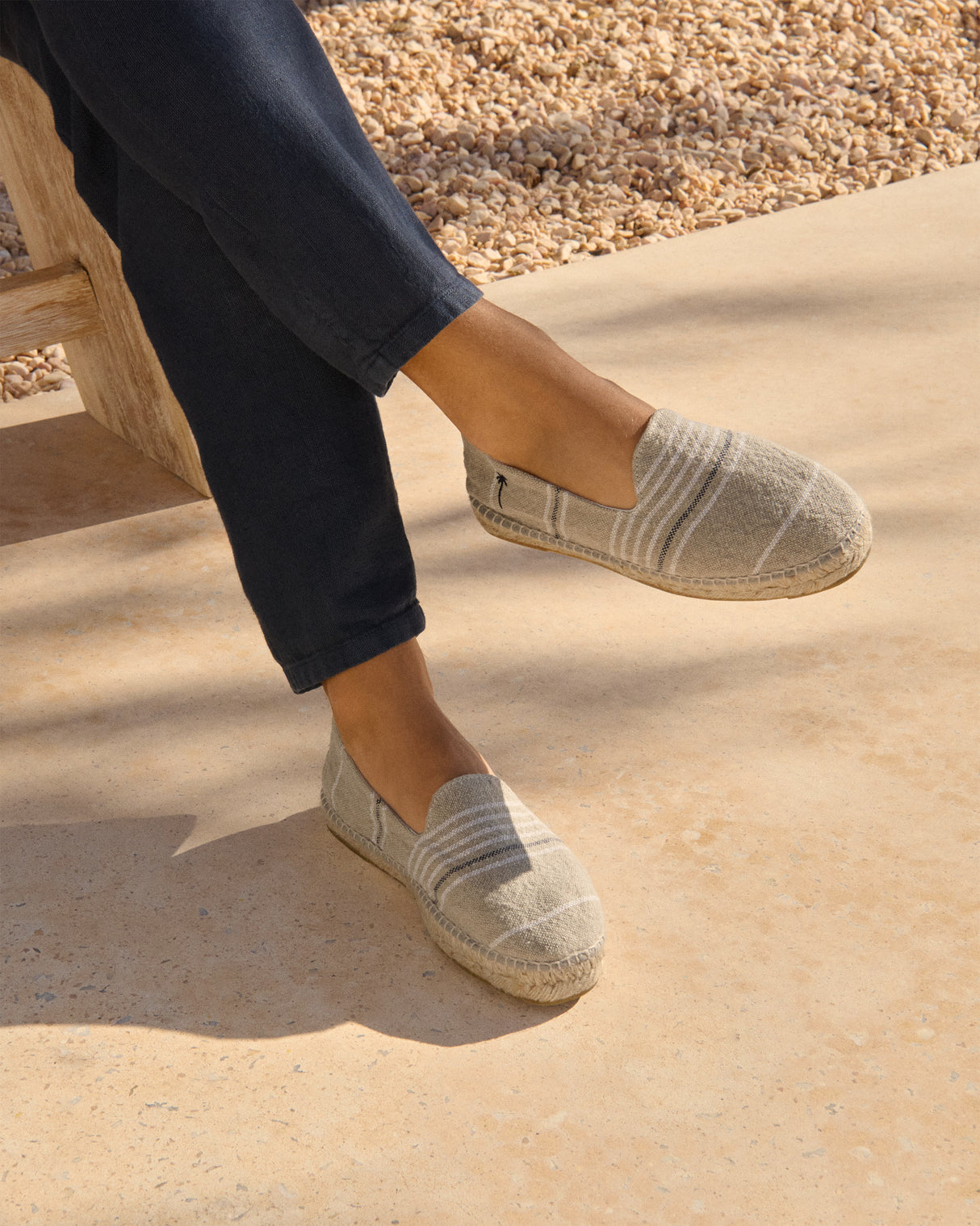 Raw Fabric Espadrilles Yucatan