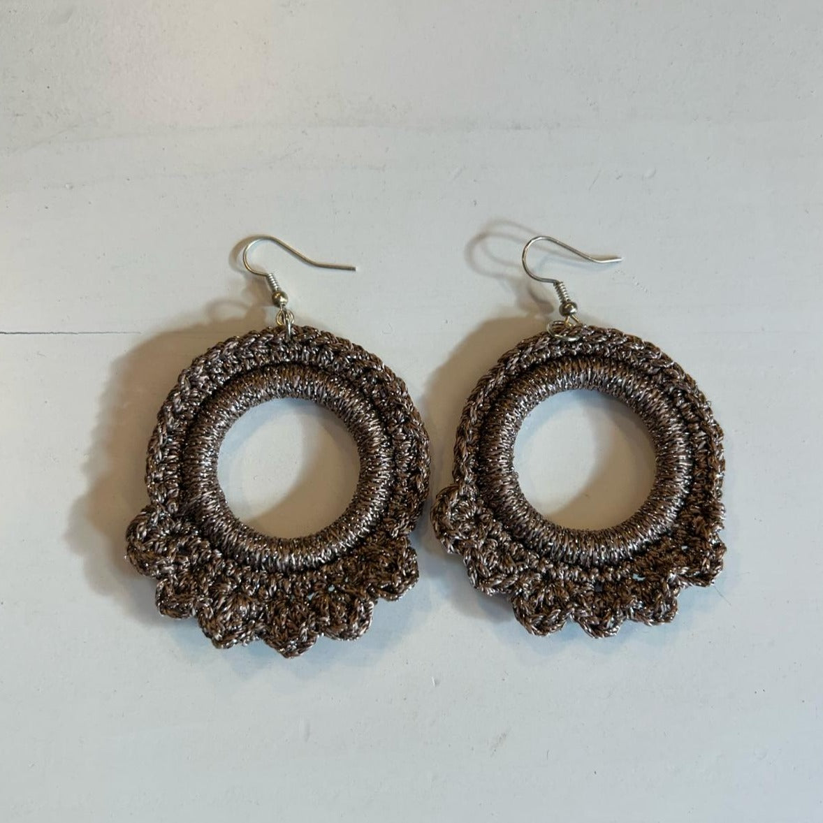 Bronze Earrings with loop