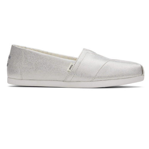Glimmer Espadrille Silver