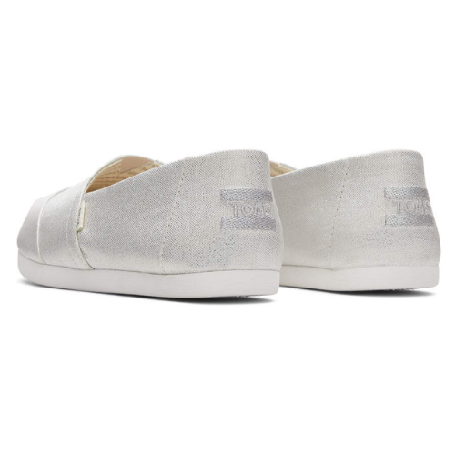 Glimmer Espadrille Silver
