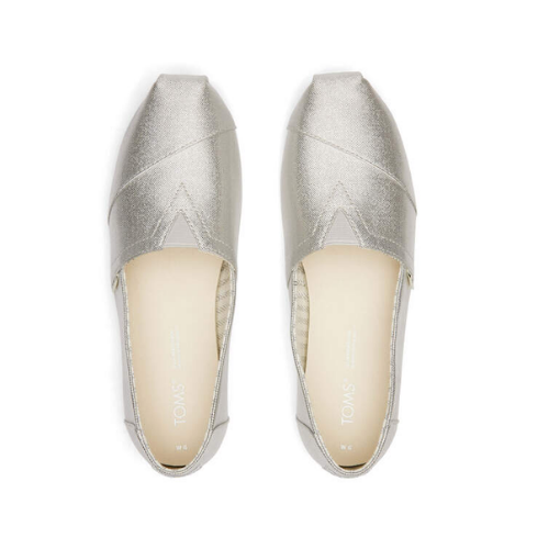 Glimmer Espadrille Silver