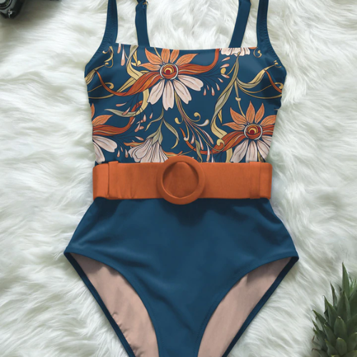 Lailani BELTED ONE-PIECE