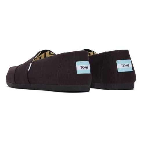 Alpargata Recycled Cotton Canvas Black