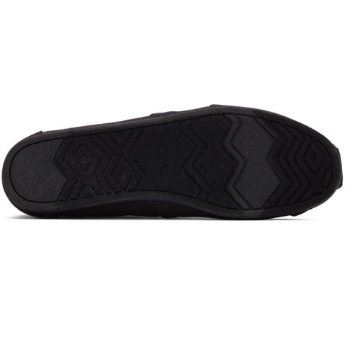 Alpargata Recycled Cotton Canvas Black