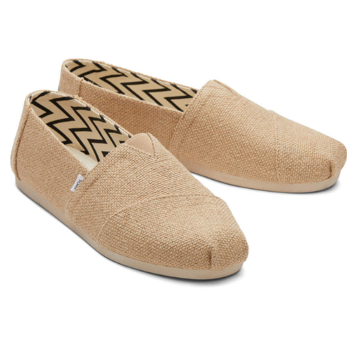 Burlap Espadrille Natural