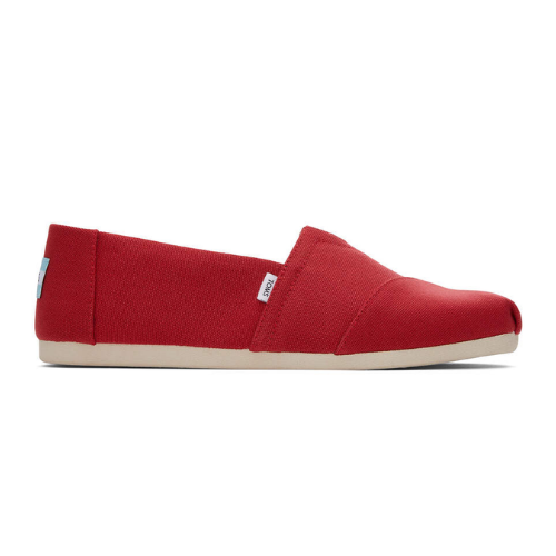 Alpargata Recycled Cotton Canvas Red