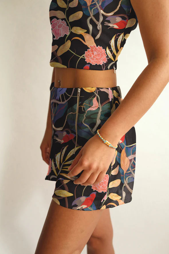 Antonella Crop Top & Shorts Set