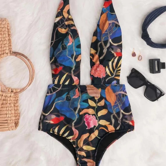 Antonella Halter Neck One-Piece