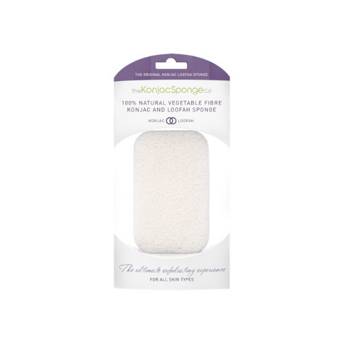 100% Pure Konjac Loofah Medley Body Sponge