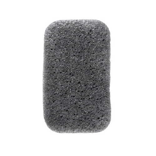 Konjac Loofah Medley Body Sponge With Bamboo Charcoal