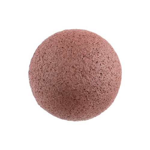 Konjac Facial Puff Sponge With Red French Clay