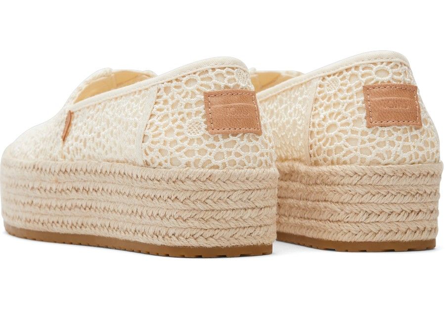 Valencia Moroccan Crochet Natural
