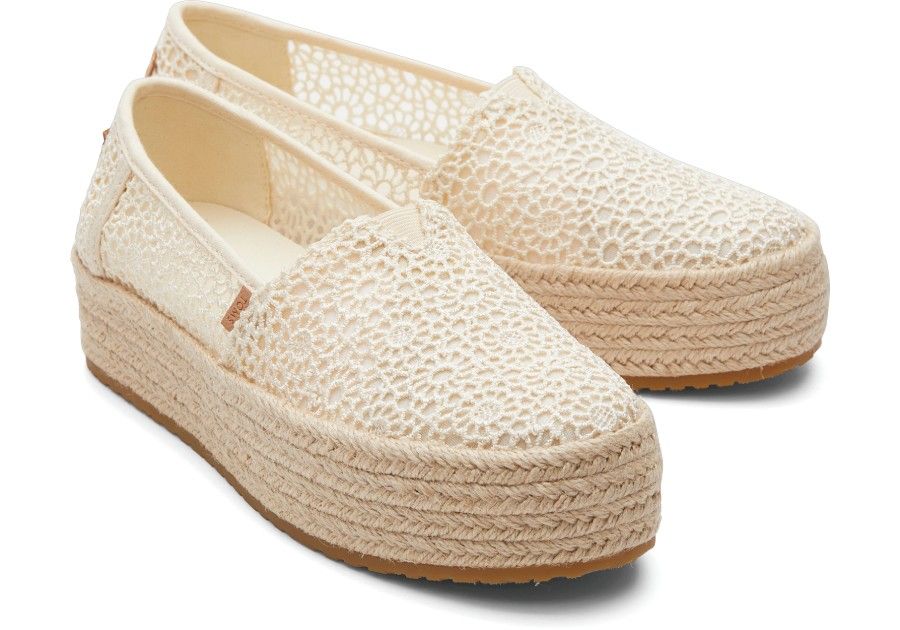 Valencia Moroccan Crochet Natural