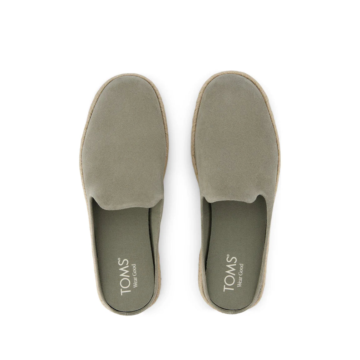 Men's Santiago Mule - Vetiver Grey Suede