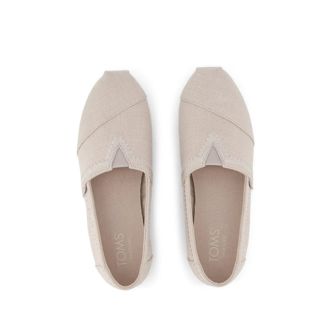 Women's Classic Alpargata | Soft Grey Heritage Canvas Emroidery