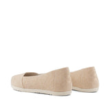 Women's Ballet Flat Alpargata | Beige Sparkle Woven