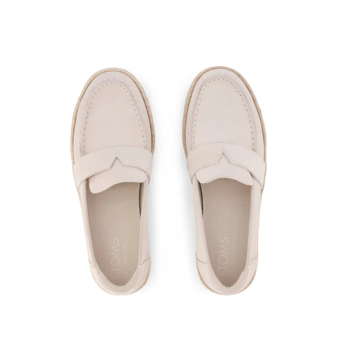Blakely Loafer Espadrille | Soft Grey Suede