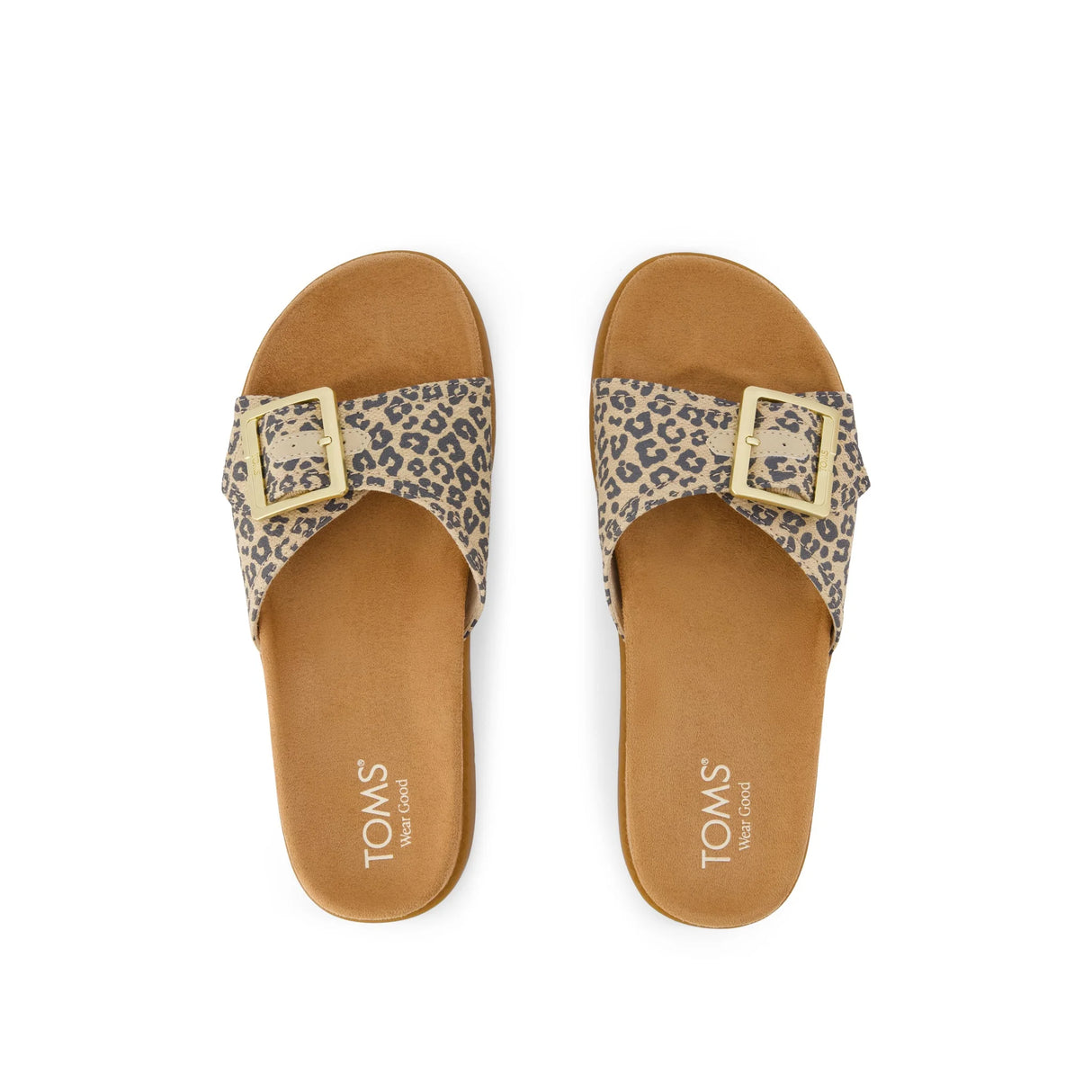 Marin Slide Sandal | Leopard Print