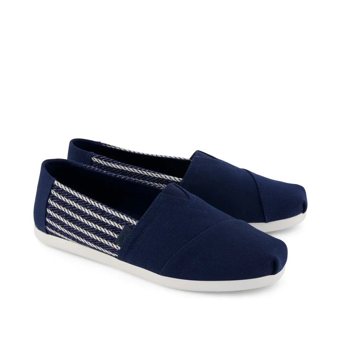 Men's Alpargata | Navy Blue Nautical Stripe