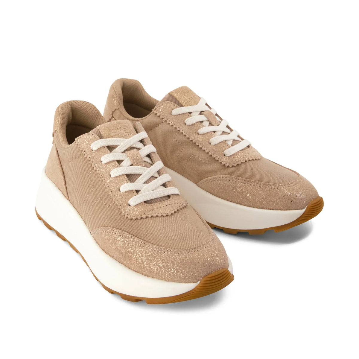 Women's TRVL Lite Wedge Sneaker | Taupe Vintage Twill
