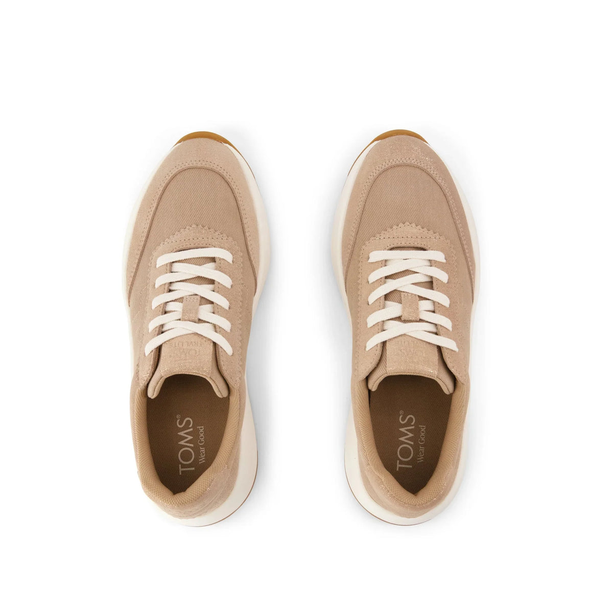 Women's TRVL Lite Wedge Sneaker | Taupe Vintage Twill