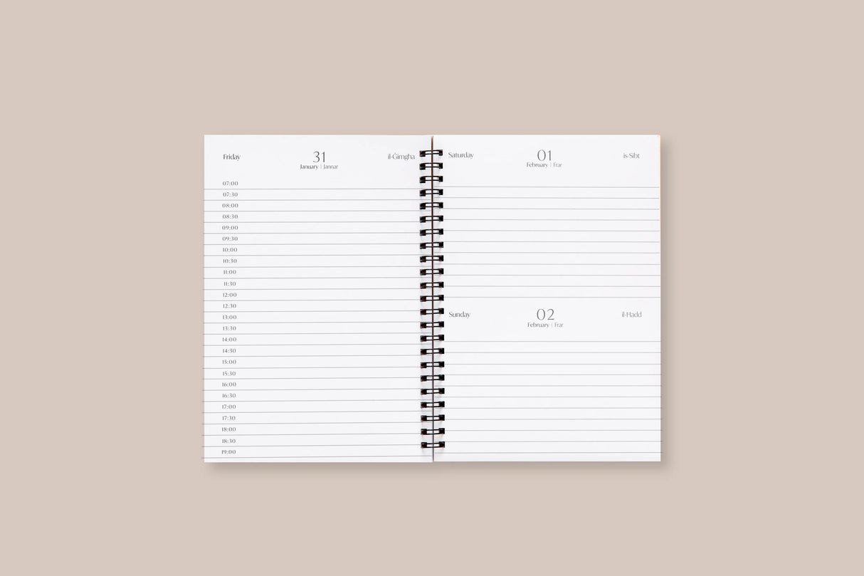 2026 Spiral Diary Iswed