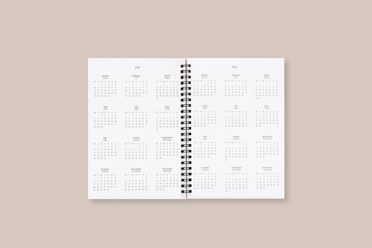 2025 Spiral Diary Iswed