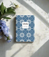 2026 Hardbound Daily Diary Blu Car