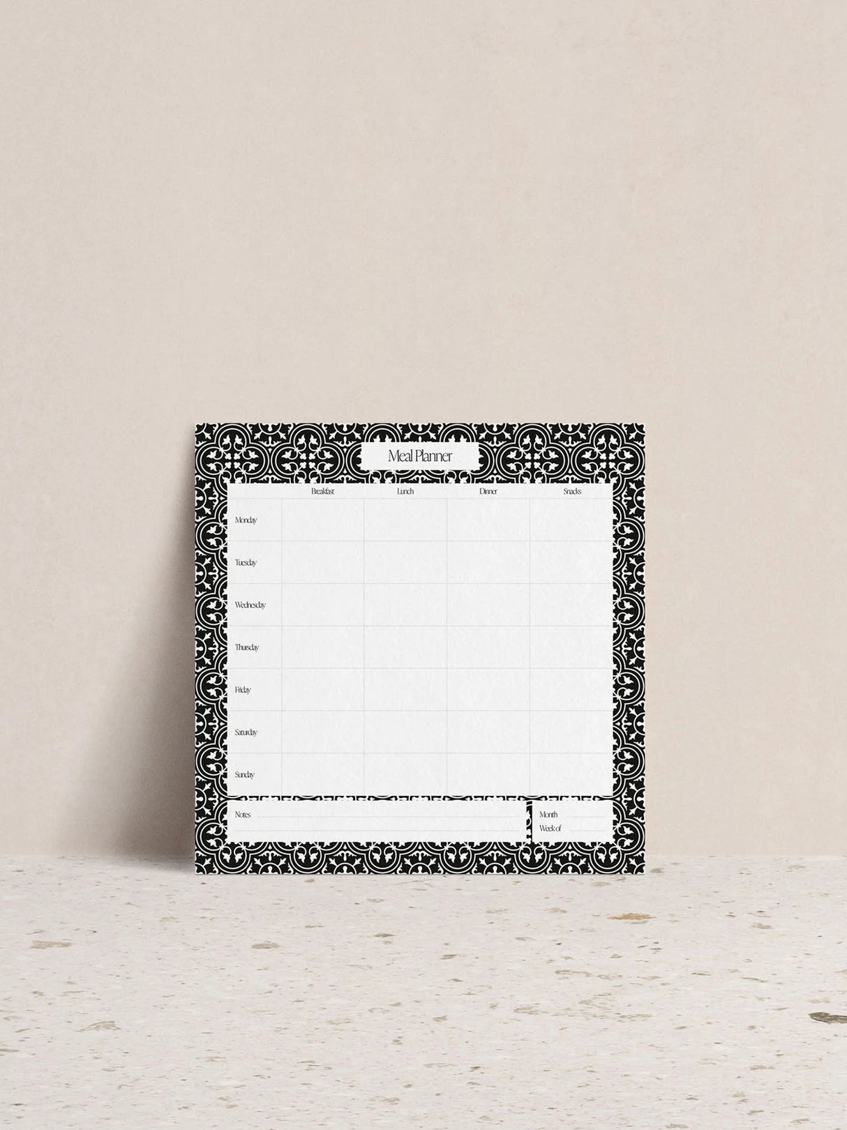 Iswed Meal Planner