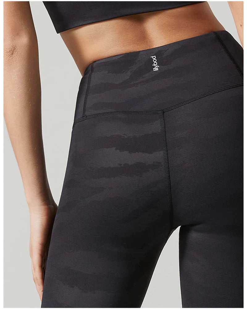 Ariana Legging in Black Tiger Print