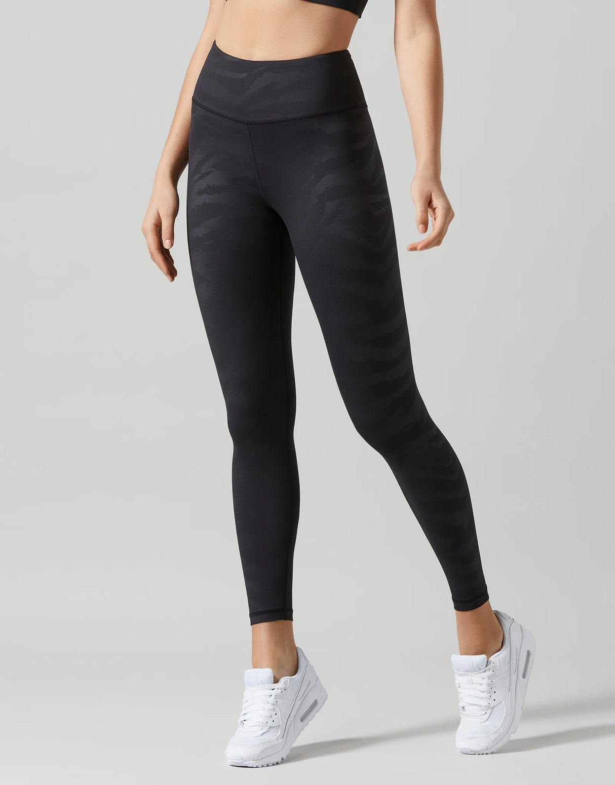 Ariana Legging in Black Tiger Print