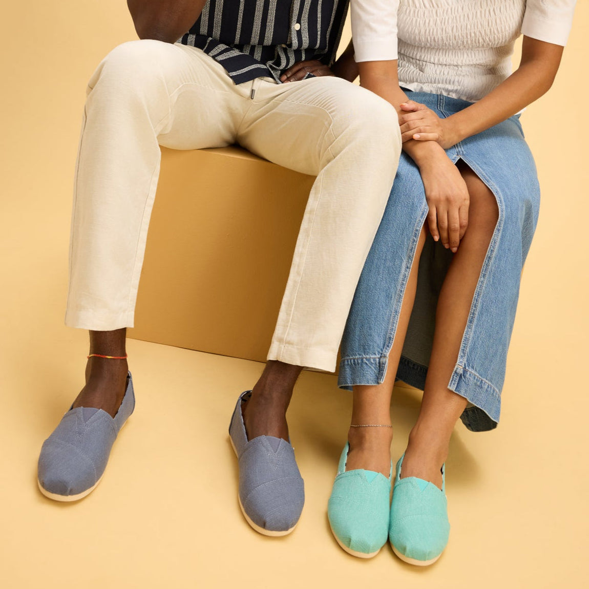 Alpargata Classic - Aqua Heritage Canvas