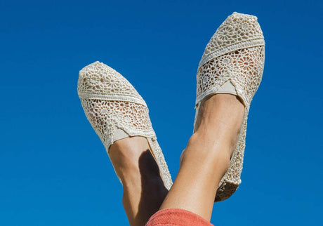 Alpargata Moroccan Crochet Natural