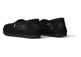 Alpargata Moroccan Crochet Black