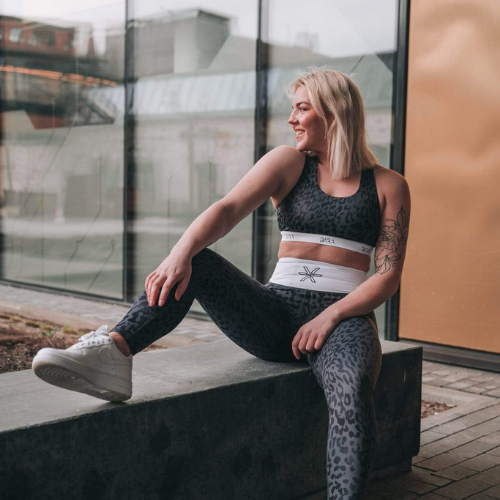 Grey Wild Tights
