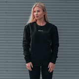 Unisex Black Oversized Sweater