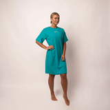 Teal T-Shirt Dress