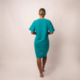 Teal T-Shirt Dress