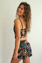 Antonella Crop Top & Shorts Set